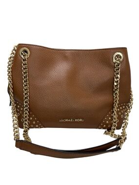 Michael Kors Jet Set Chain Studded Shoulder Bag
